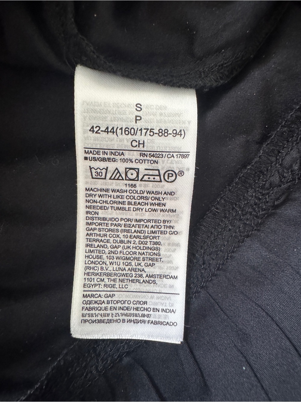 Women’s Gap Black Tie-Strap Maxi Dress - Picture 5 of 5